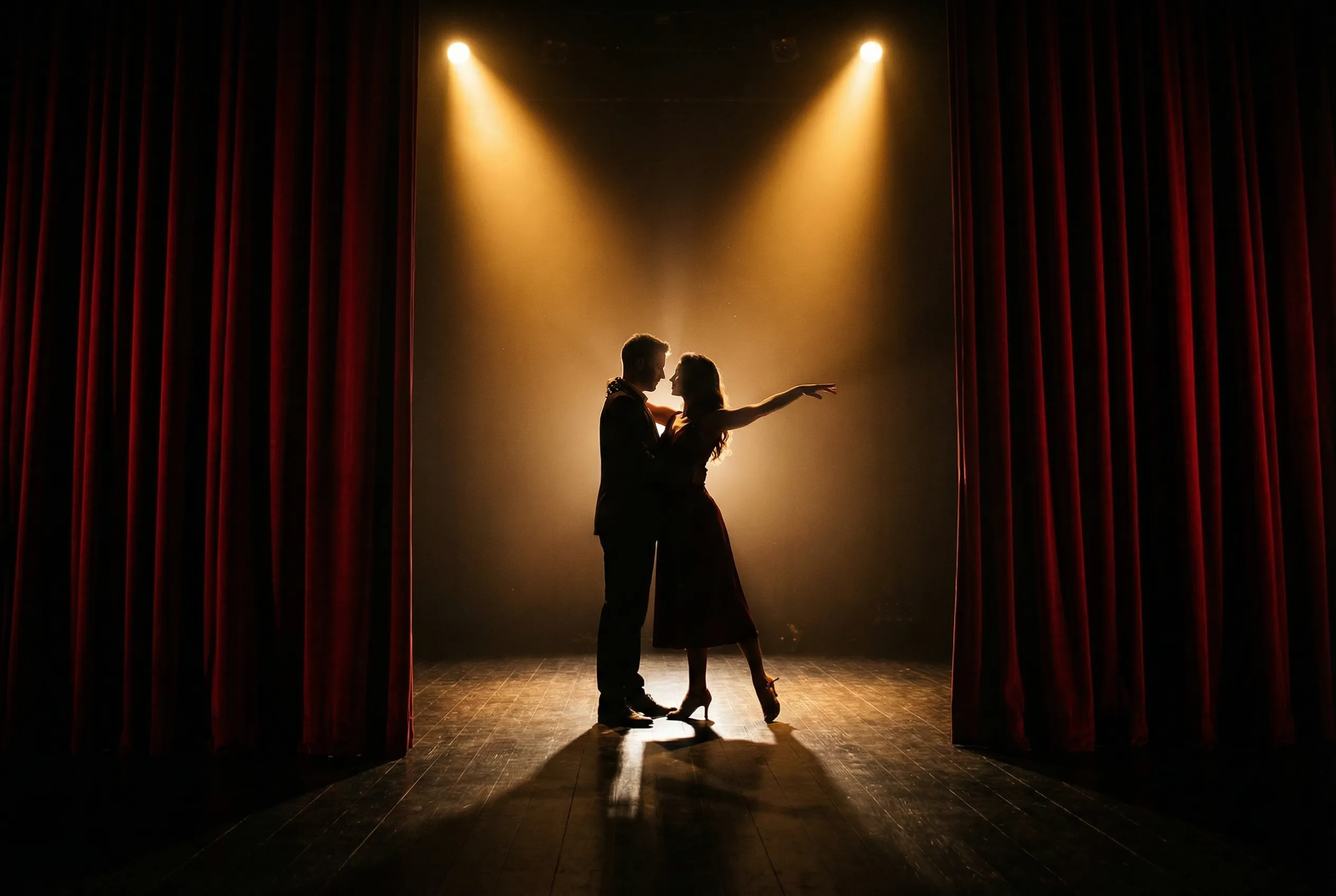 双人舞蹈表演 - 肢体对话